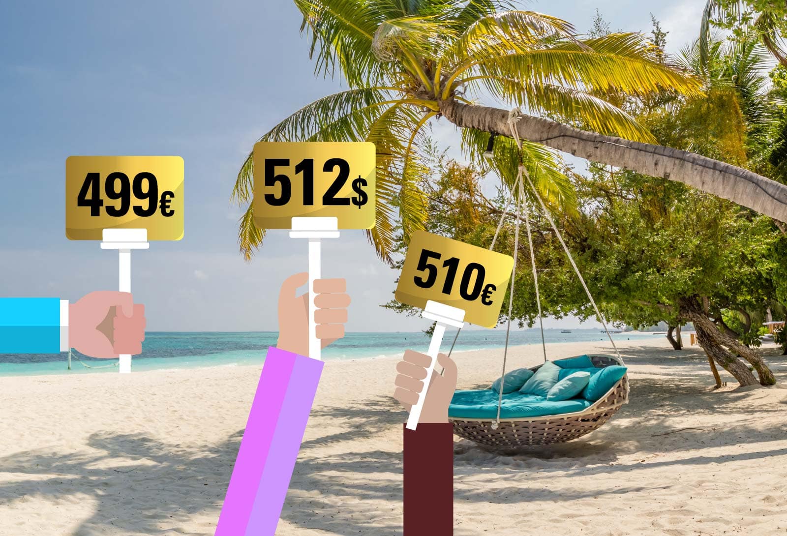 Propón el precio de tus vacaciones