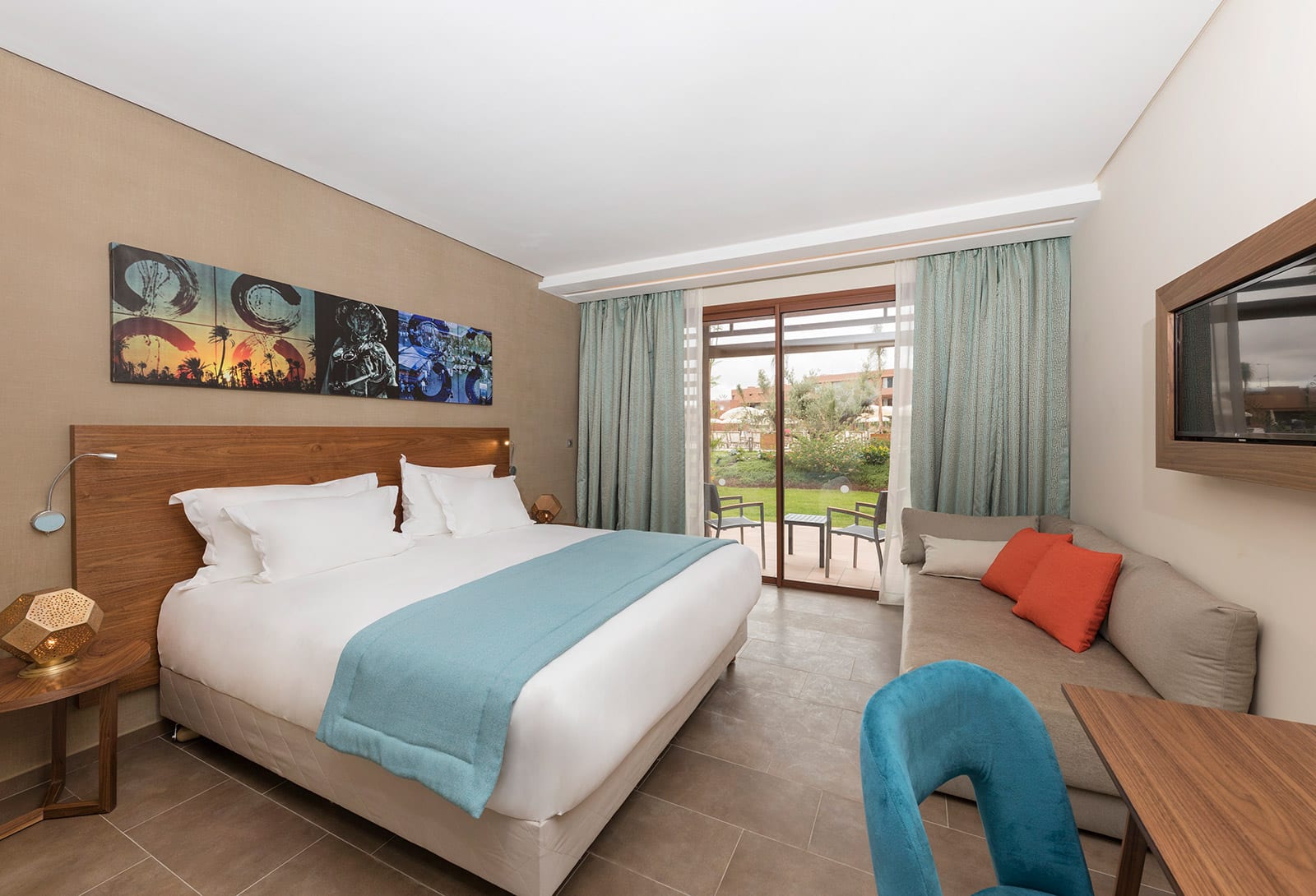 Habitación doble del hotel Be Live Marrakech Palmeraie 